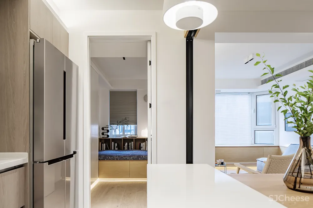 89㎡学区房改造,简约木质,超舒适!