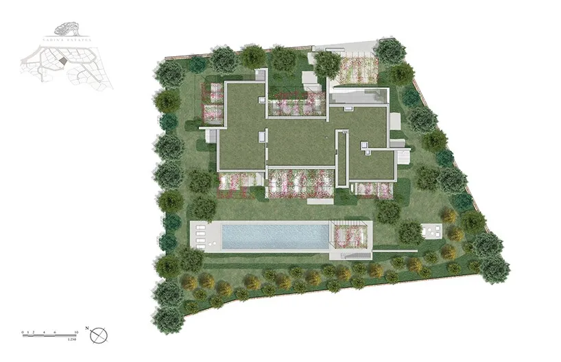 18个建筑大师,在一座岛上设计了50栋私人别墅,耗资28亿,原来融入自然才是真正的奢华