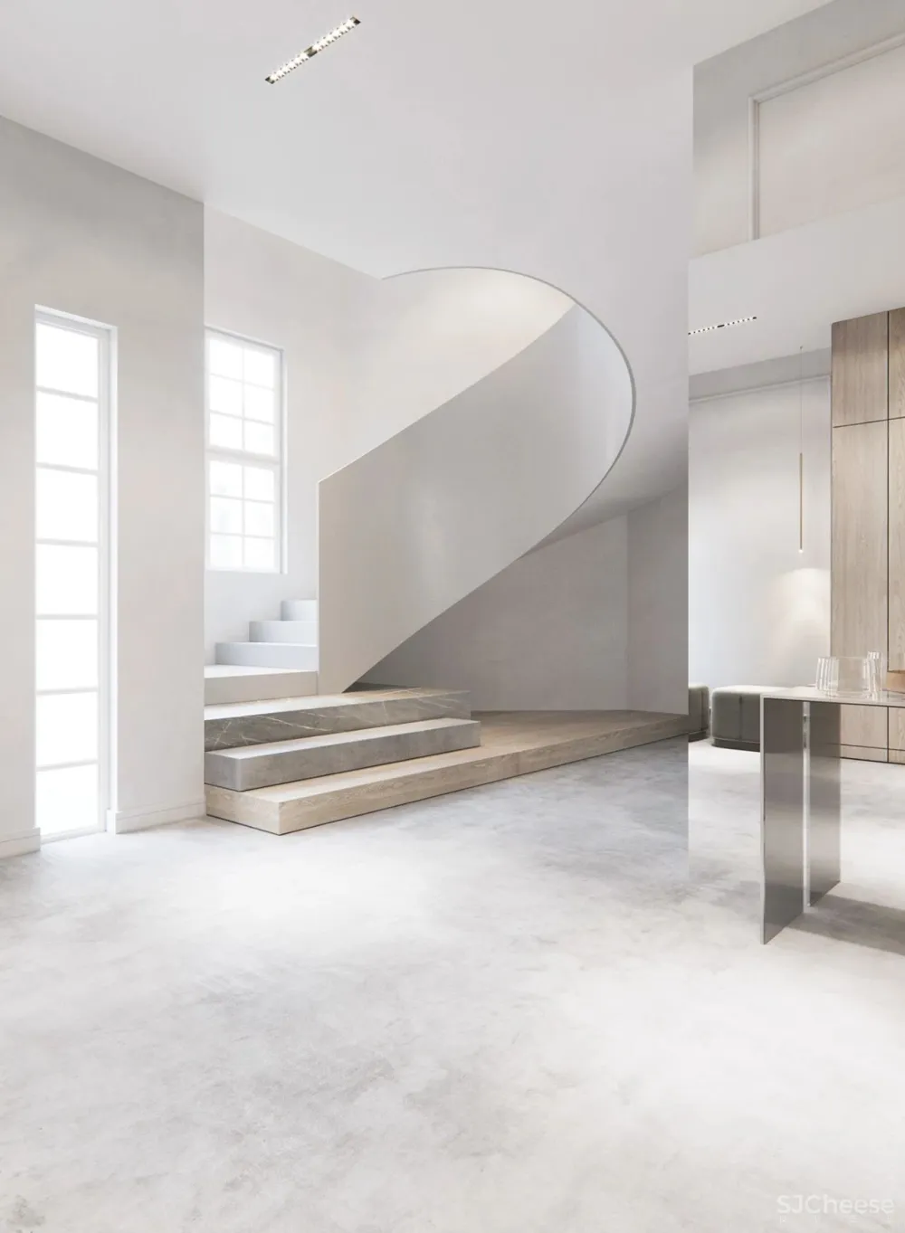 180㎡极简舒适住宅