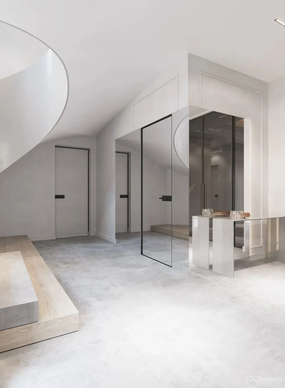 180㎡极简舒适住宅