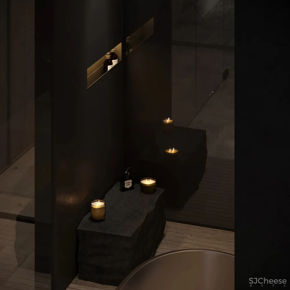 极简黑色系私宅,不是谁都能Hold得住