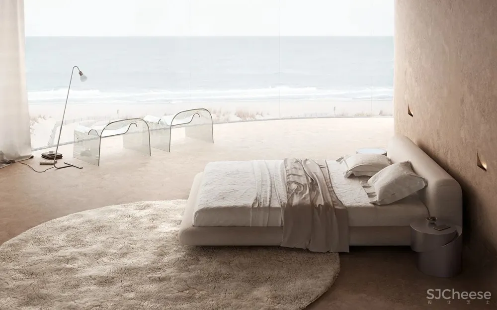 151㎡ 现代极简私宅,“石”光里的低调奢华