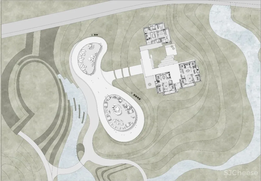 SWS 作品 停靠在青岛小镇上的四季花房:青岛西海岸云中花社咖啡馆