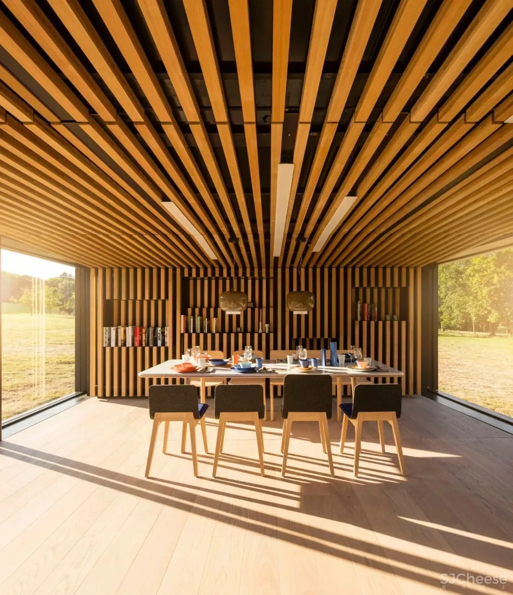 别墅这样设计,车库都省了!