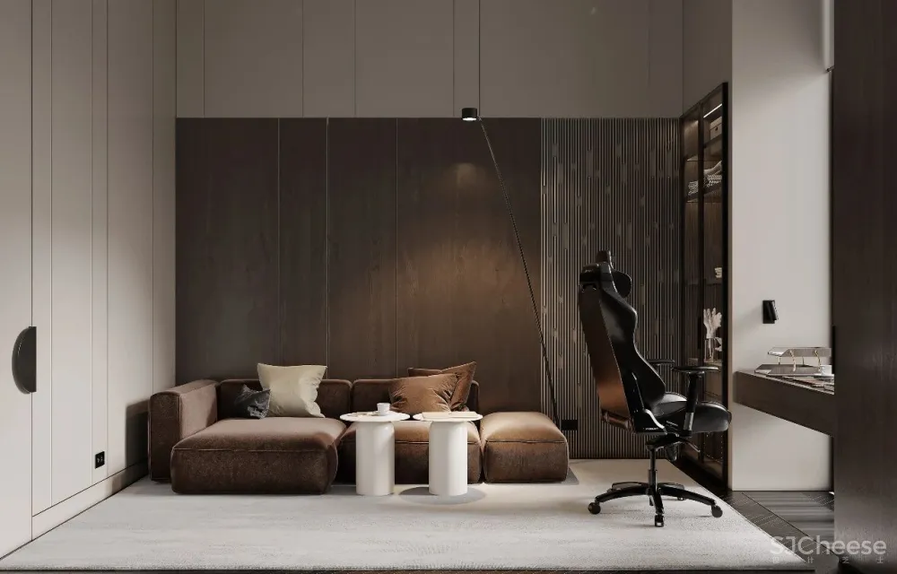 305㎡现代顶层复式,豪宅的正确打开方式!