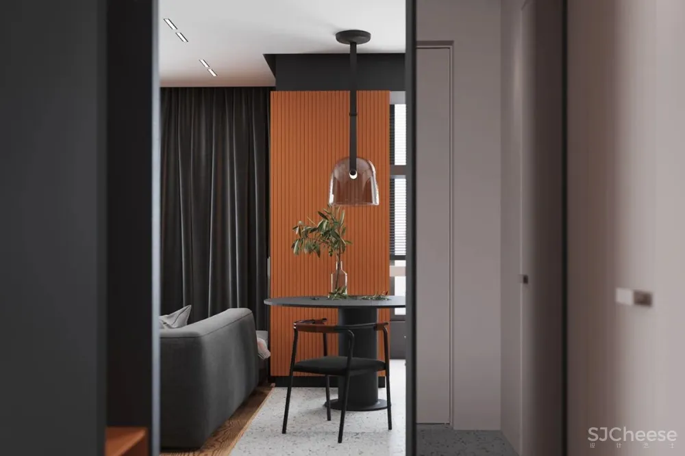 Creating Well Rounded Interiors With Circle Themes - Orange