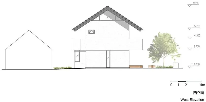 非典型性反乌托邦乡建 面向田野的住宅 空格建筑