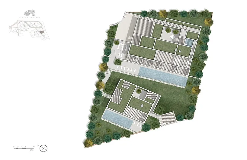 18个建筑大师,在一座岛上设计了50栋私人别墅,耗资28亿,原来融入自然才是真正的奢华