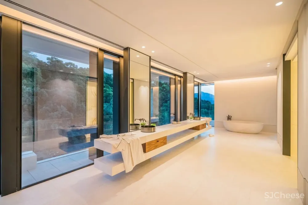 3100㎡的大宅设计,尺度够大才能真正奢华