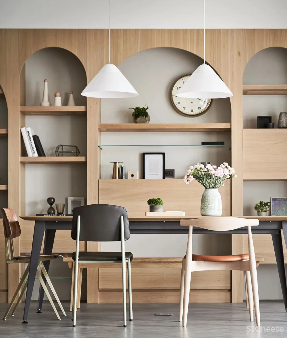 小树之家欢乐成长,158㎡木质双拼亲子宅 北欧建筑