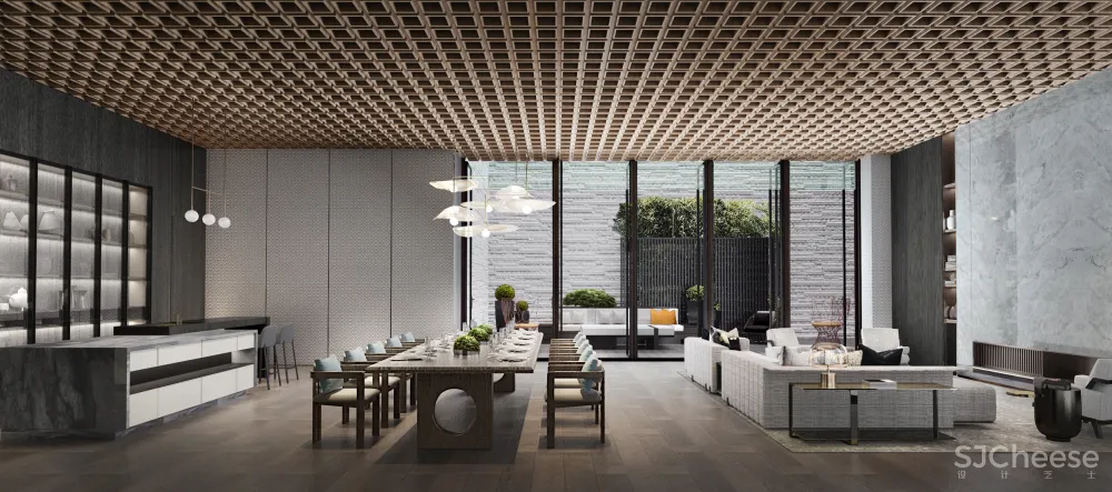 知.鉴赏新作 WJID维几设计 南昌九龙湖新旅·明樾台营销中心|售楼处