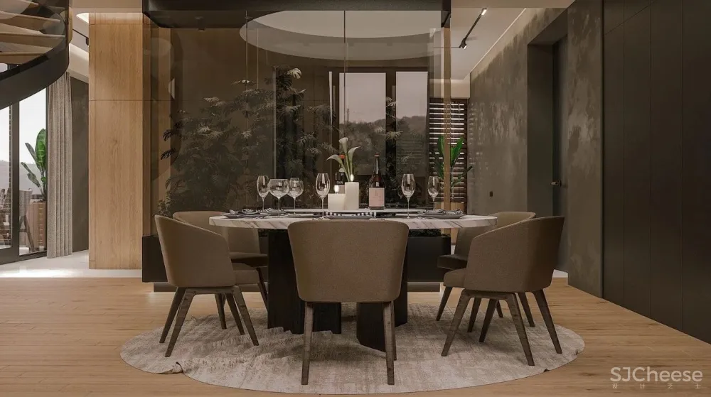 230㎡ 小复式，卧室里带卫生间这样装实在太美了！