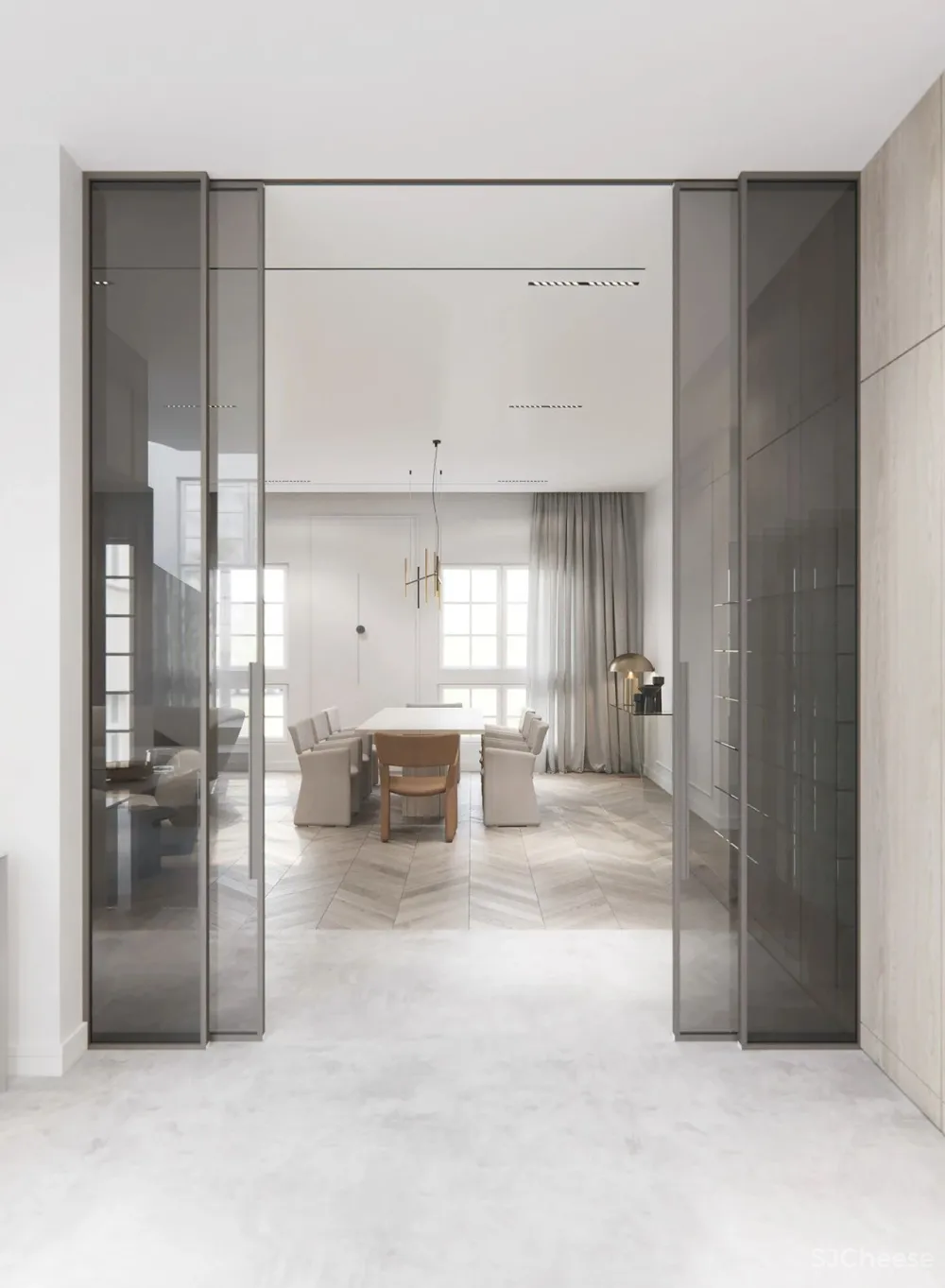 180㎡极简舒适住宅