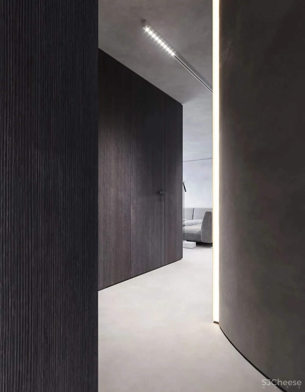 极简灰设计，这个家美爆了！