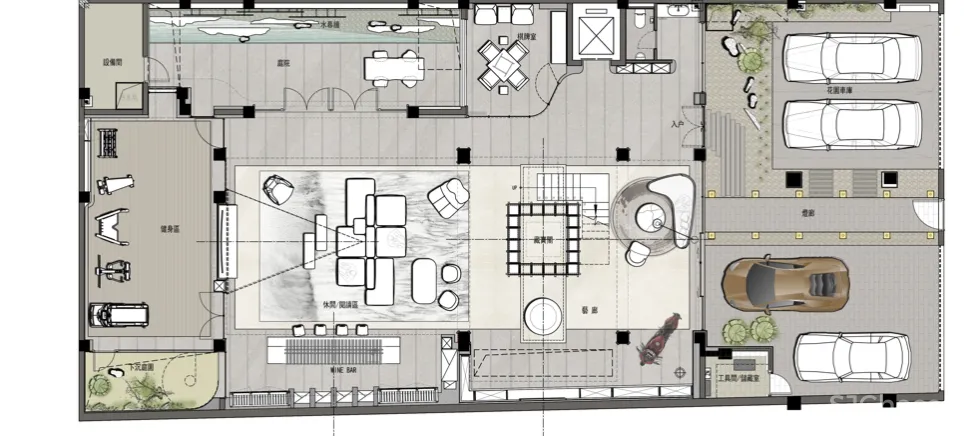 邱德光新作 苏州「仁恒·耦前」会所和别墅样板间设计