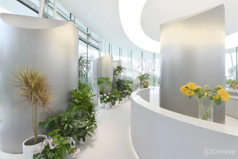 SWS 作品 停靠在青岛小镇上的四季花房:青岛西海岸云中花社咖啡馆