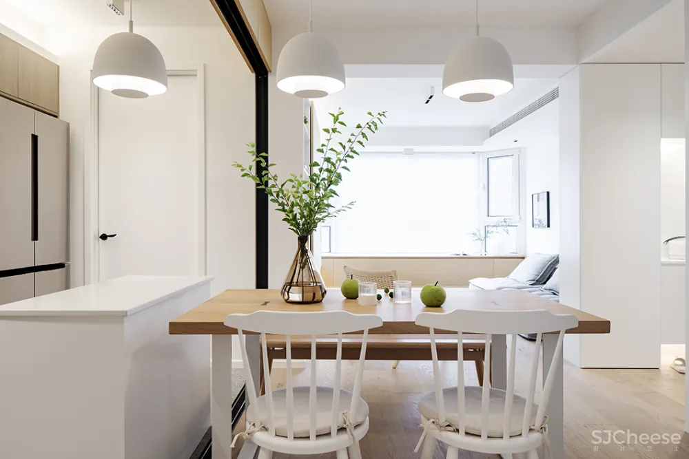 89㎡学区房改造,简约木质,超舒适!