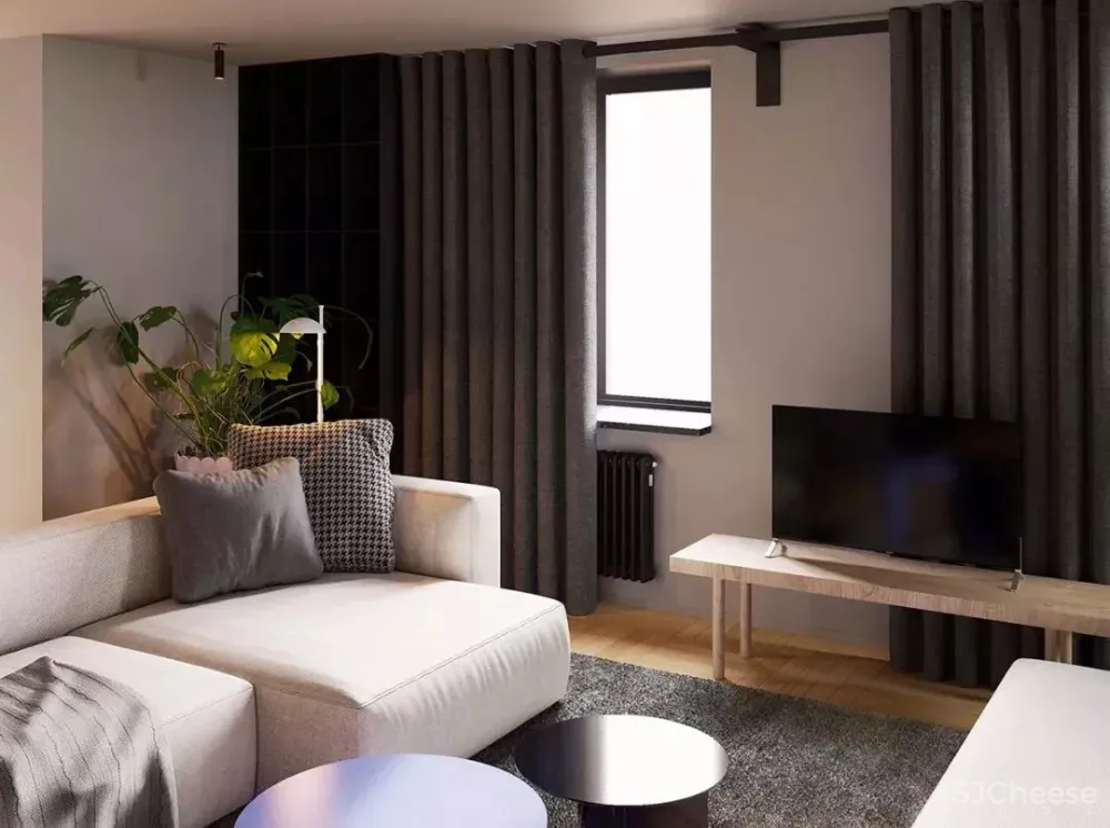 软装到位了，再小的户型，也很有范