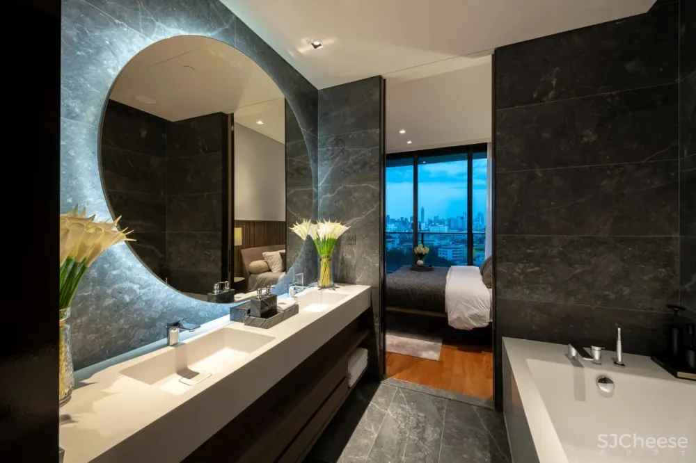 SCDA曾仕乾新作 曼谷泰颐「悦榕轩」六星级超豪华公寓 实景 效果图 平面图