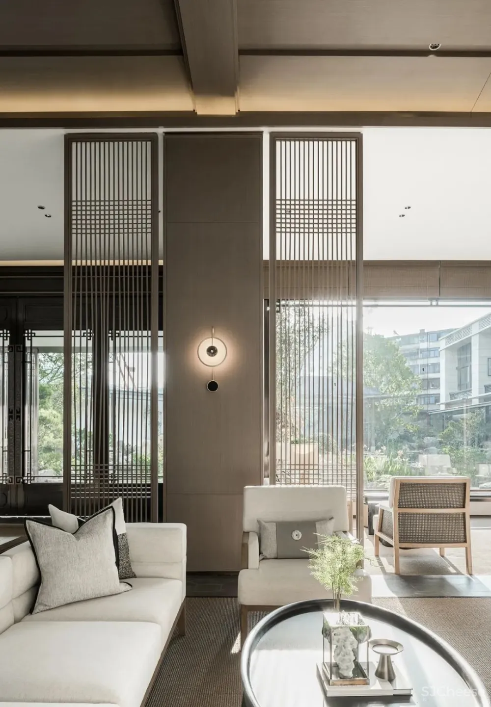 元禾大千 建发鼎华 · 北大珑廷售楼中心,重塑对简雅禅居的理解