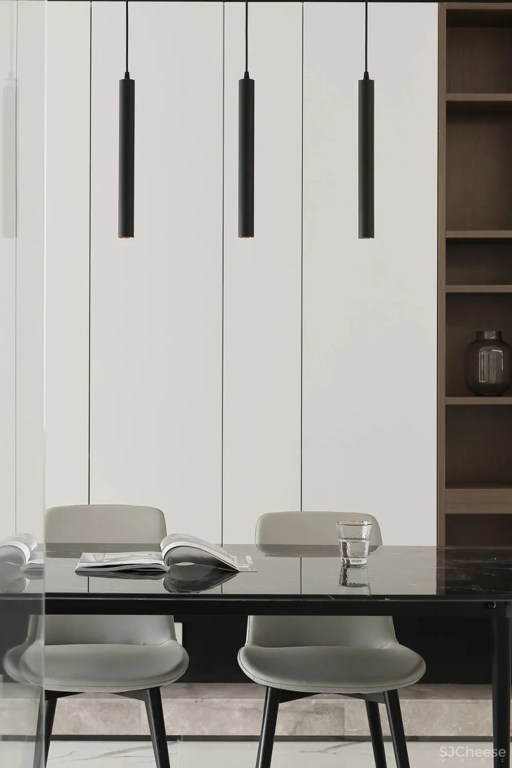 半开放式书房,现代设计新趋势