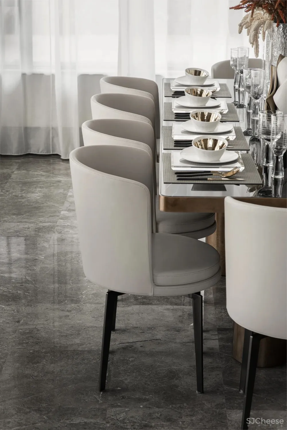 HWCD设计｜上海「金臣颐墅」顶级别墅样板间