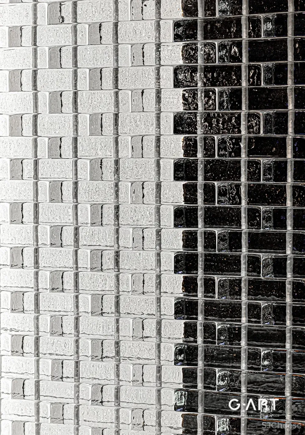 G ART 集艾 玻璃砖 这样设计，满满的艺术格调