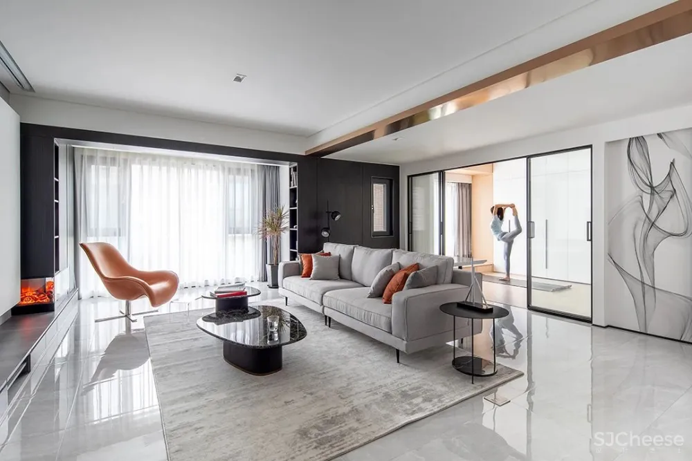 110㎡ 设计师之家,极简生活!