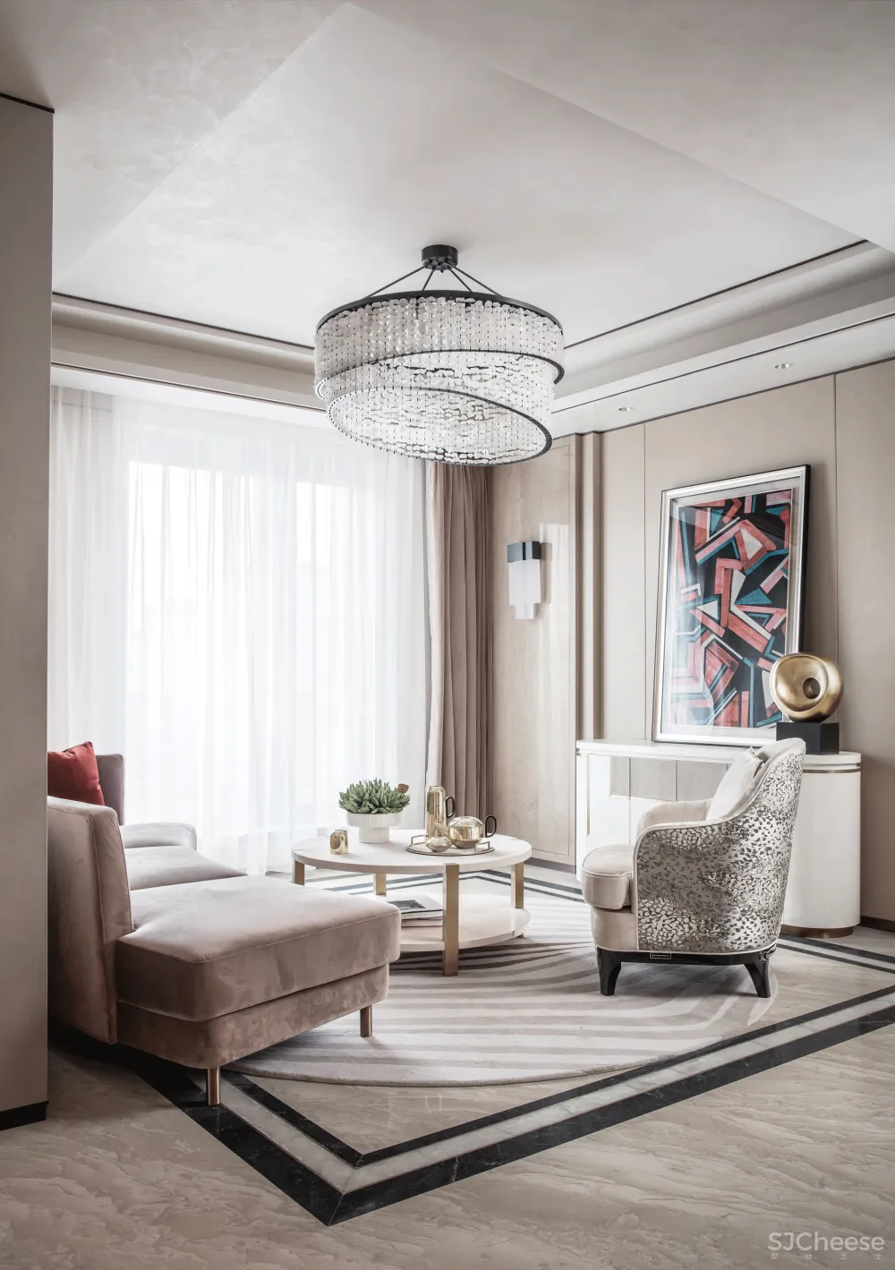 这才是顶级豪宅设计正确的打开方式，打造永不过时的优雅奢华！