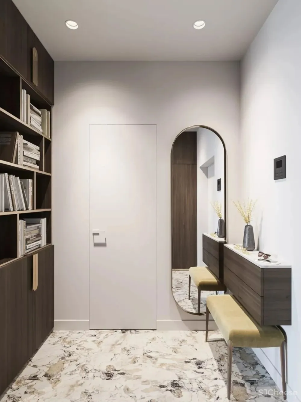 98㎡轻奢风精致私宅，兼具经典与时尚！