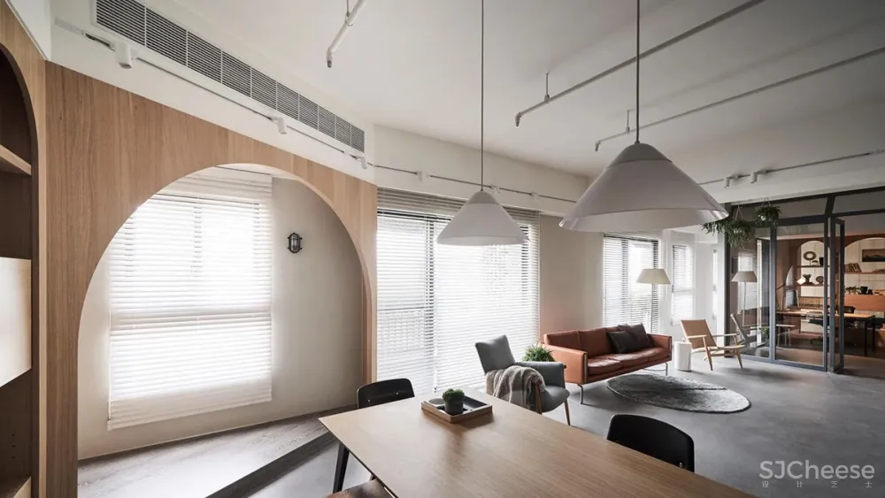 小树之家欢乐成长,158㎡木质双拼亲子宅 北欧建筑