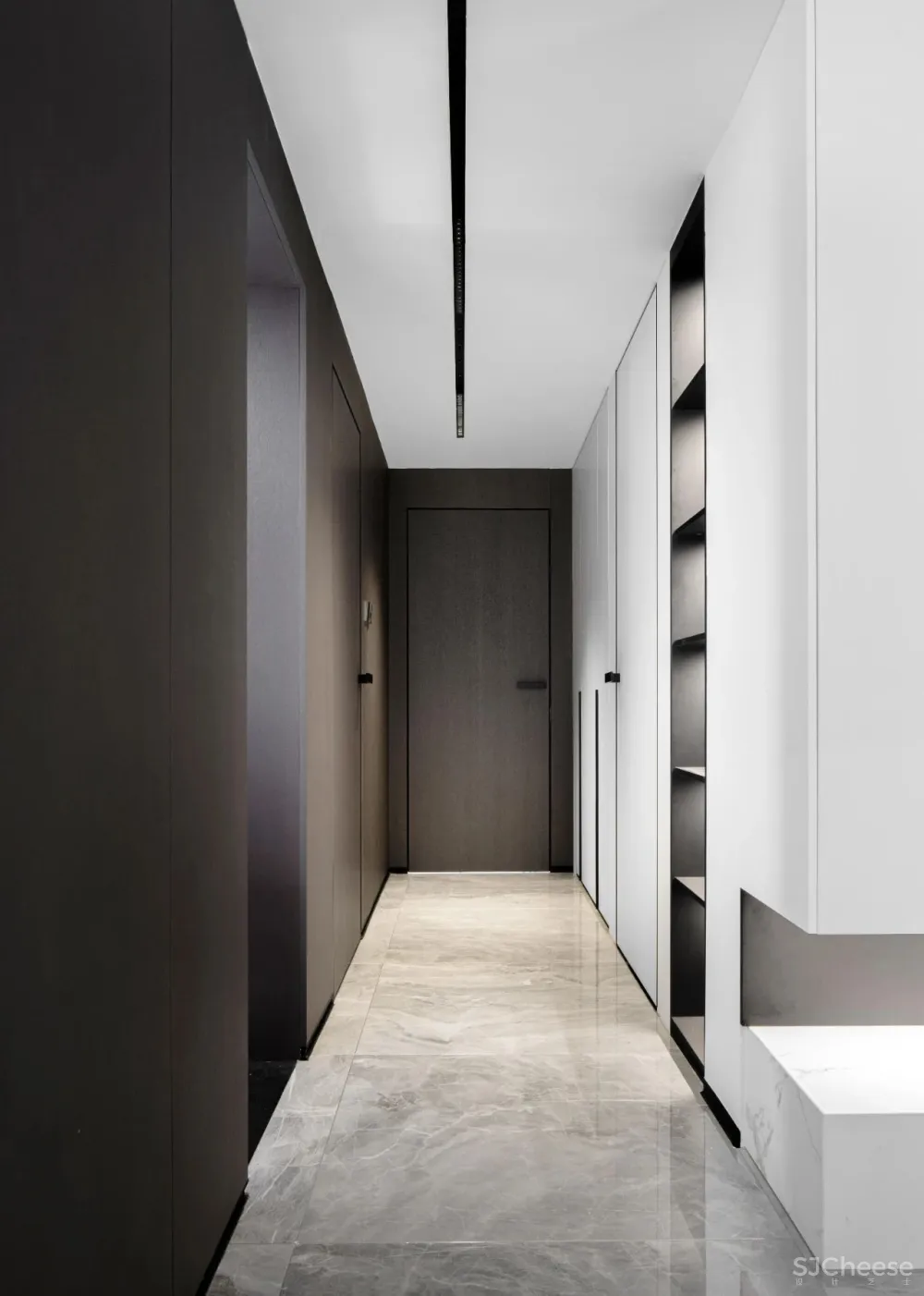 140㎡意式私宅，极简让空间更分明 徐振海设计