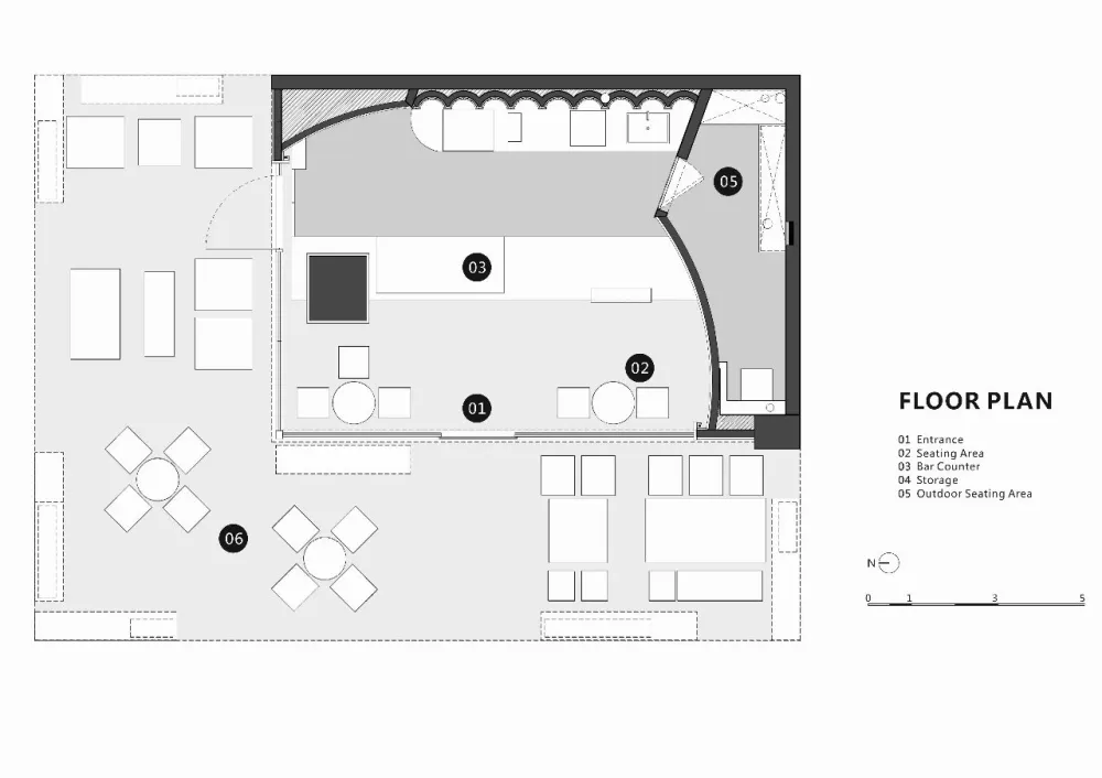 火山石 红砖,47㎡球形空间的暧昧与冲突!