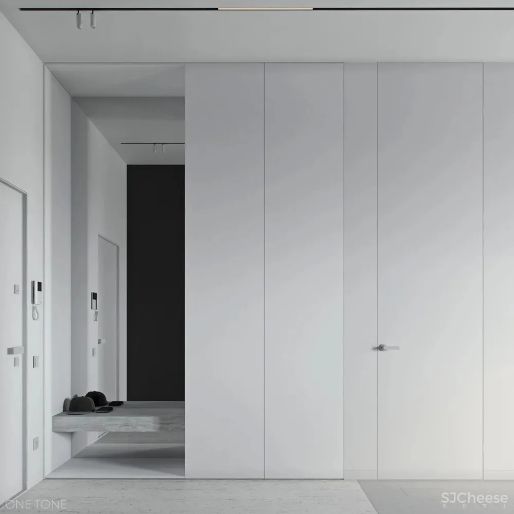 简单即是美!黑白色家居设计