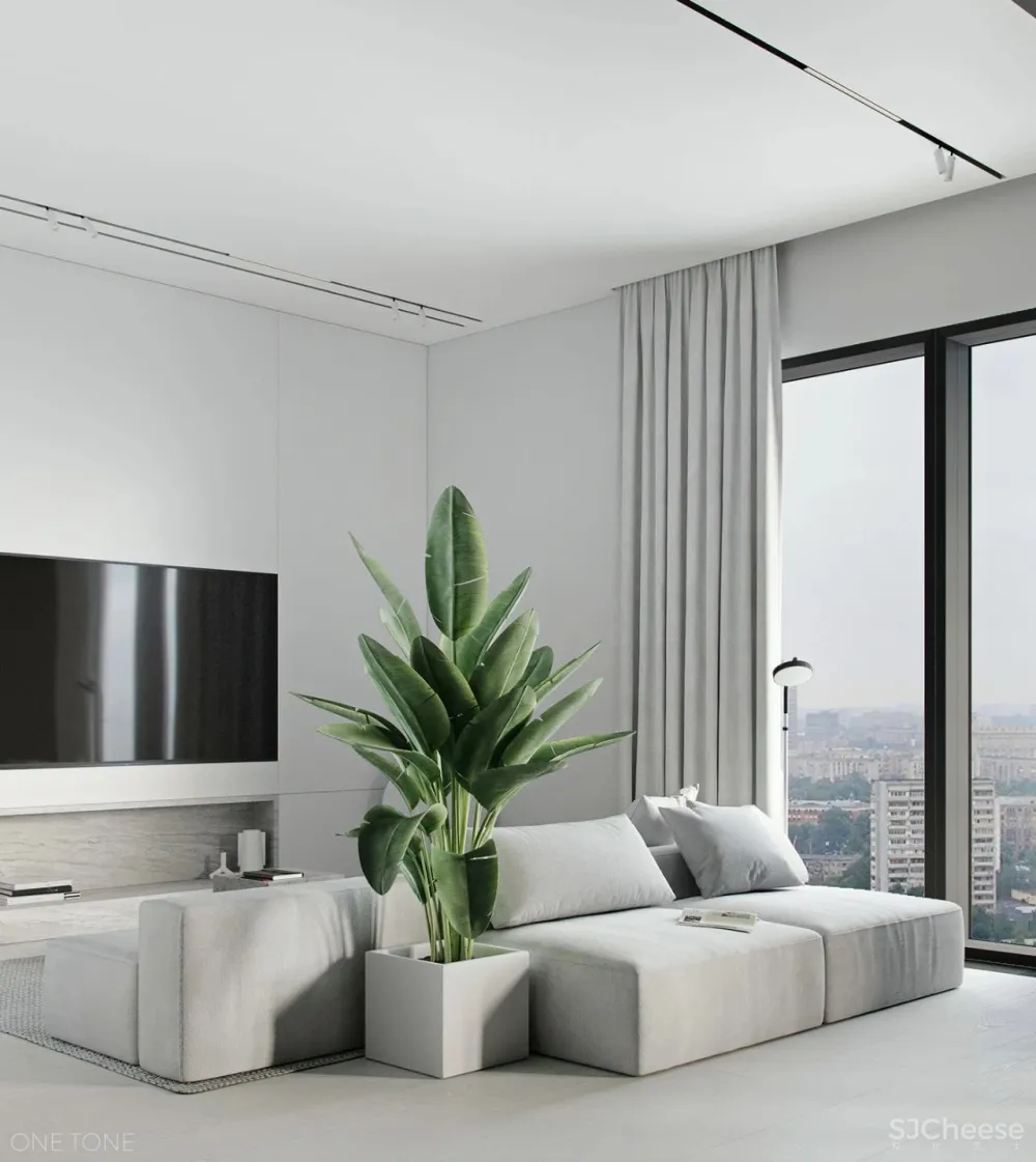 简单即是美!黑白色家居设计