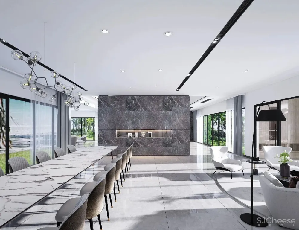 东元设计 太平洋优美弧线上的大宅,以简为美,以质为雅!