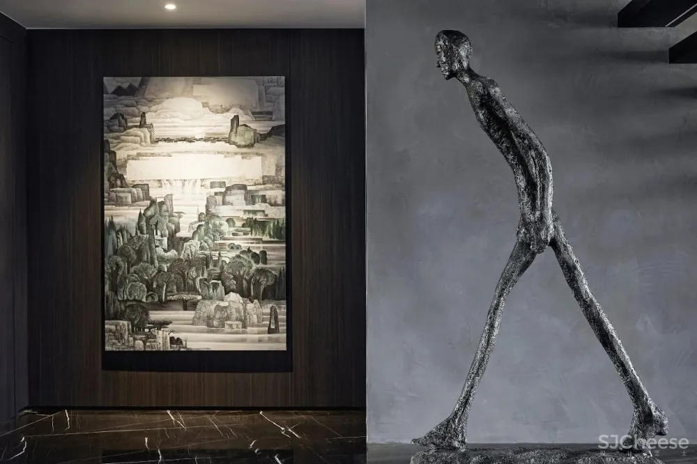 半挑空,现代简约大复式!