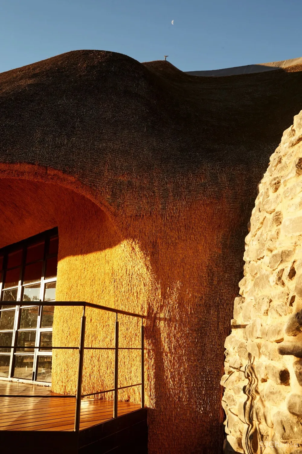 跨界狂人竟用茅草打造超级鸟巢住宅，这就是怪诞的野奢生活！