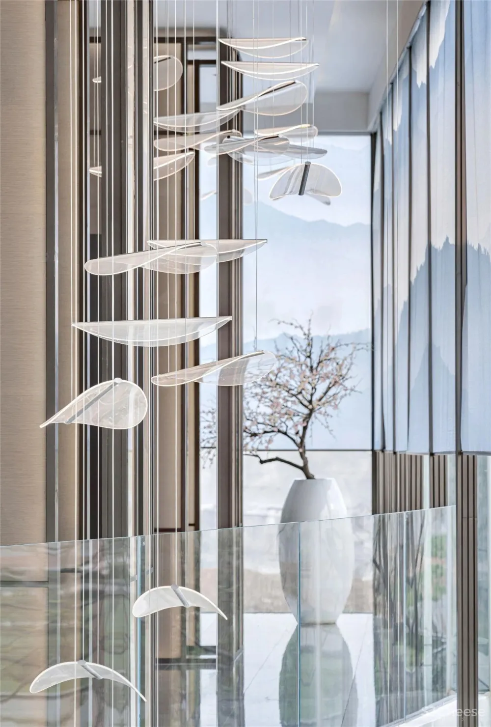 凌子达新作 山麓薄暮下的静谧空间