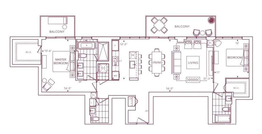 Real estate 独特设计 奢华公寓