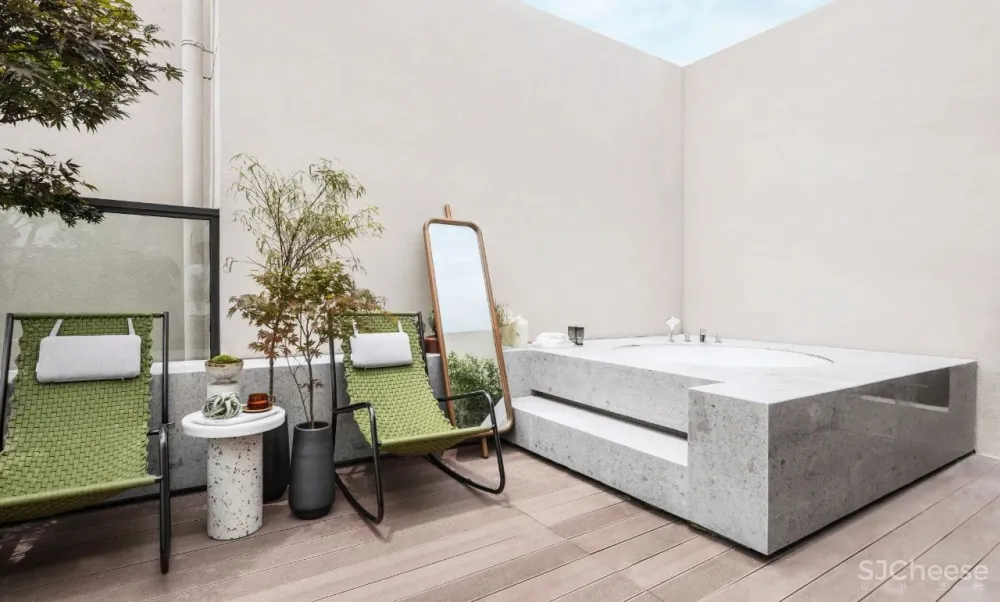 清新疗愈的180㎡叠拼住宅，满足一切对家的爱与幻想