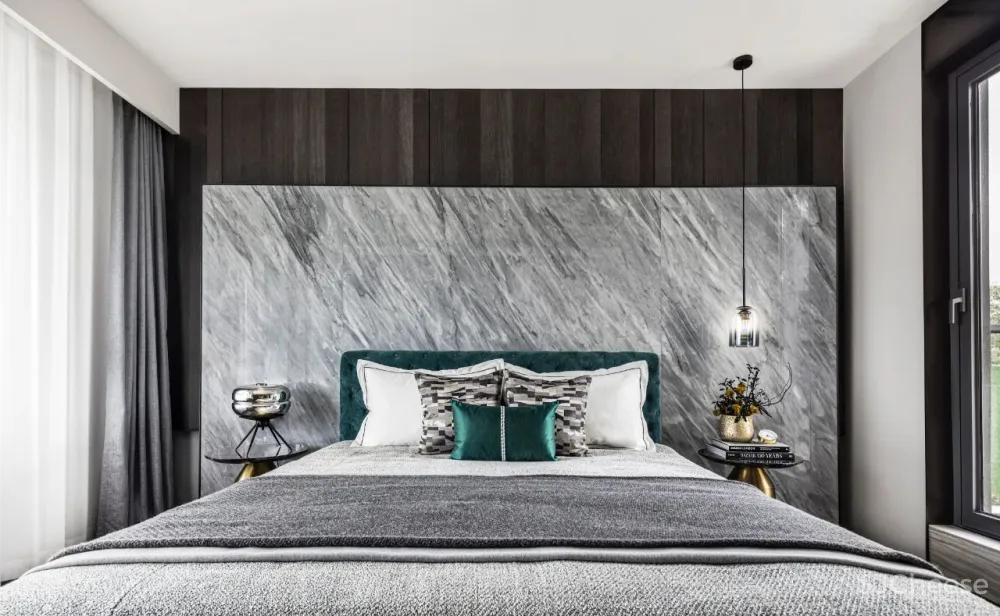 KOYI柯翊:点睛孔雀蓝,演绎现代简约家居轻奢范