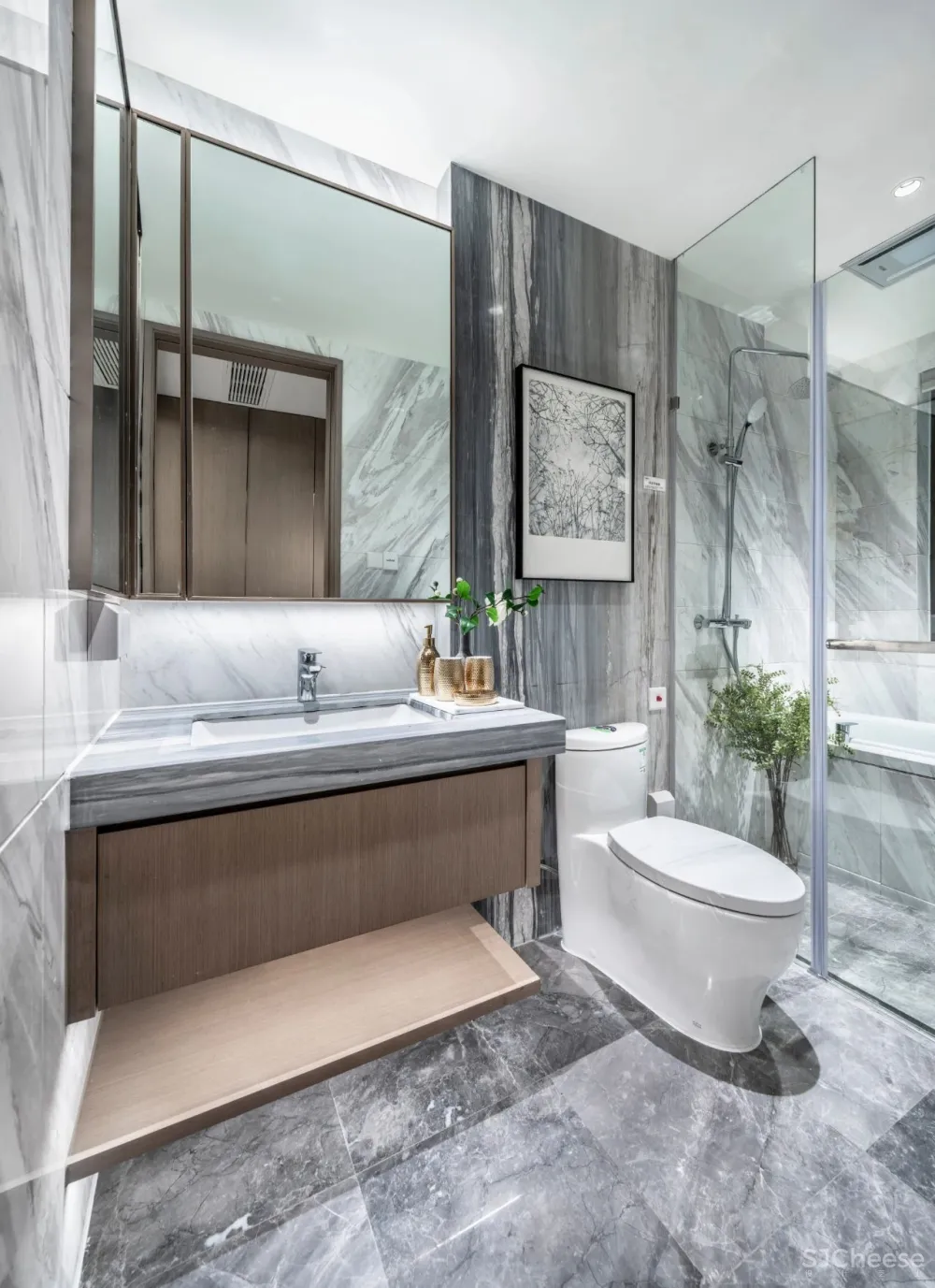 EH DESIGN 空间｜新现代主义风格的多重演绎 —— 越秀地产杭州项目合辑