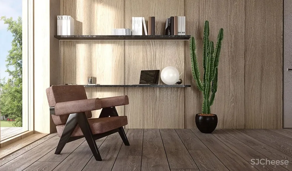 丰富的棕色和灰色调