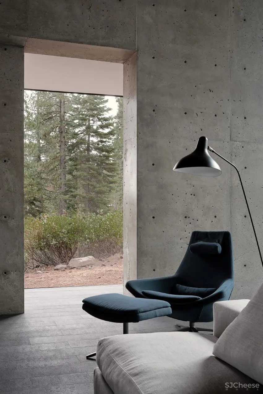 隐匿于山林的住宅 Lookout 滑雪屋 Faulkner Architects