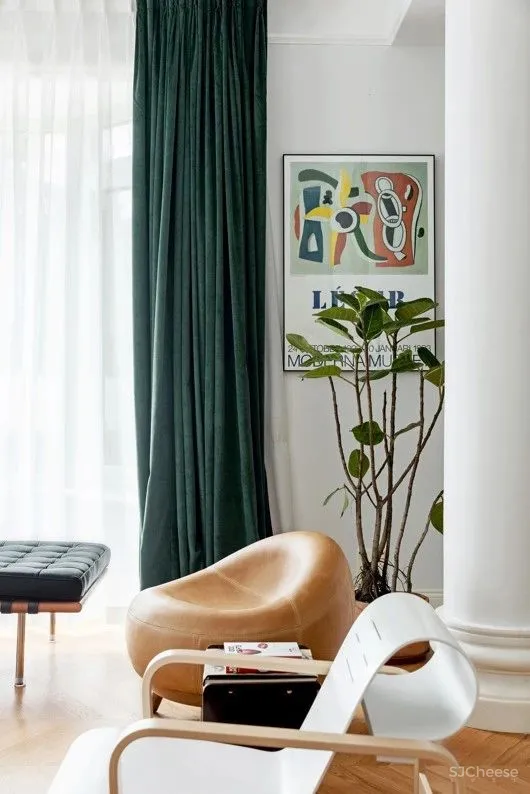 去别墅风装修,这个300㎡美得清新脱俗