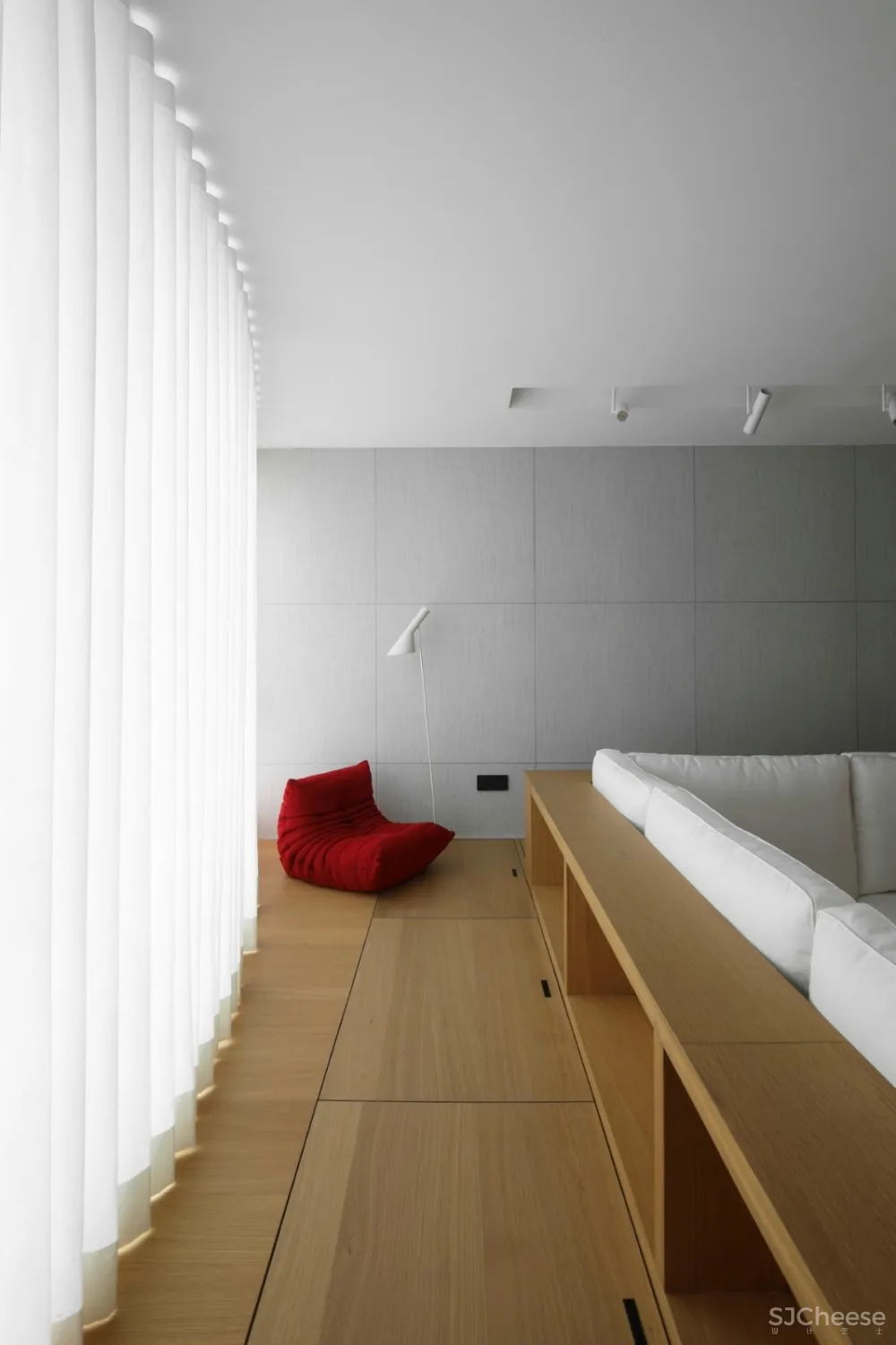 黑白木设计 极简纯白,回归自然!