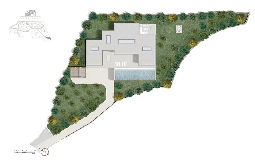 18个建筑大师,在一座岛上设计了50栋私人别墅,耗资28亿,原来融入自然才是真正的奢华