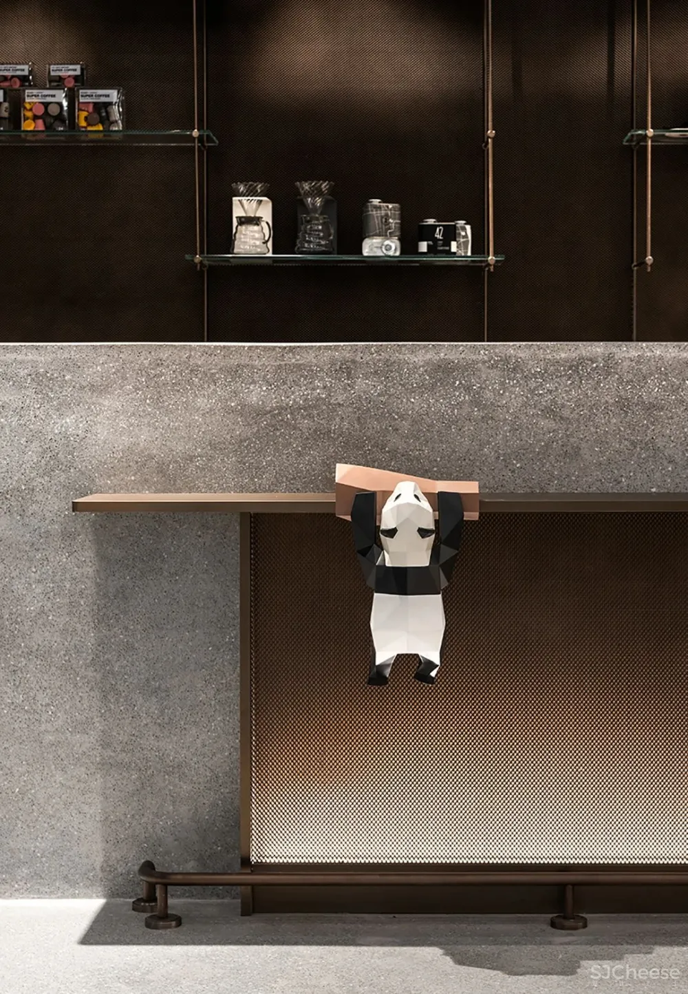 G ART 集艾 玻璃砖 这样设计，满满的艺术格调