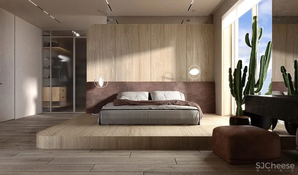 丰富的棕色和灰色调